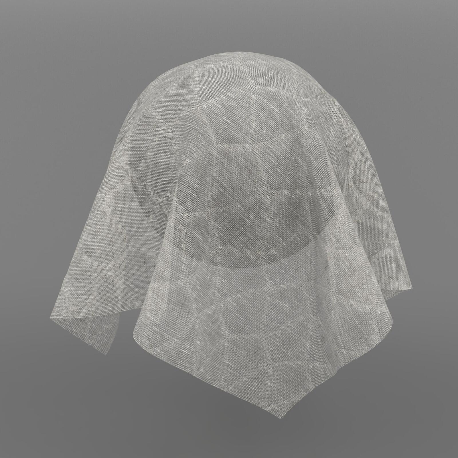 Ткань вуаль Core Mist